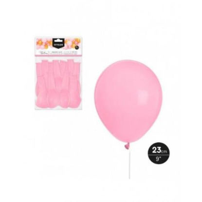 ambe1121032-globo rosa pastel 23cm 